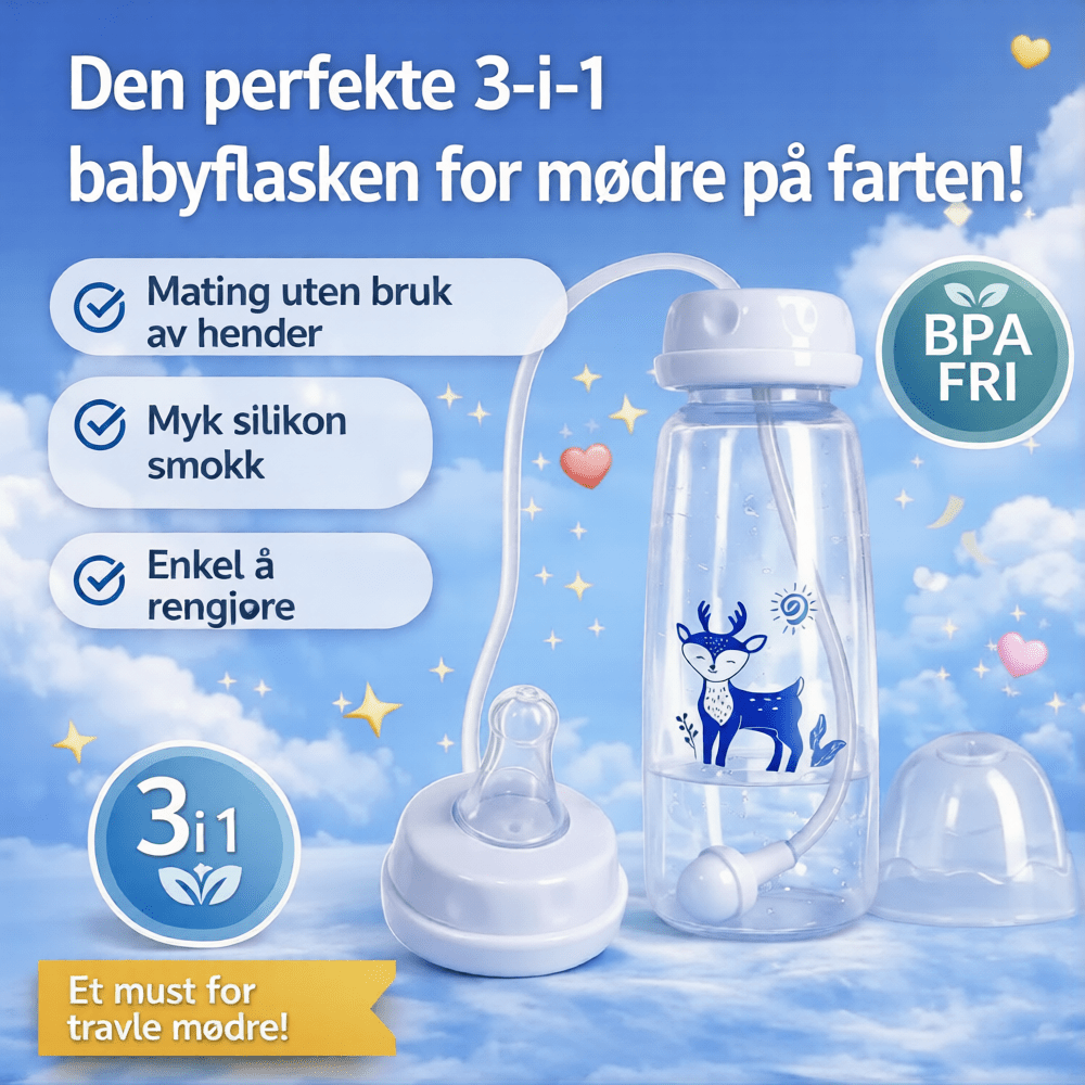 Bobosip - 3 - i - 1 Babyflaske - KosePar